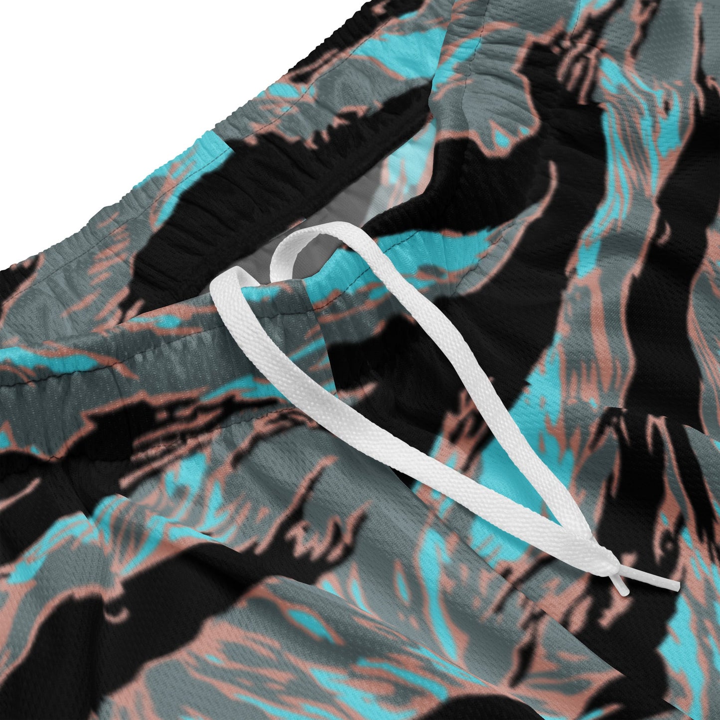 American Tiger Stripe Miami Urban CAMO Unisex mesh shorts - Mesh Shorts