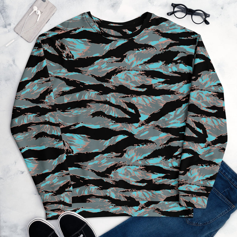 Tiger Stripe Miami Urban CAMO Unisex Sweatshirt