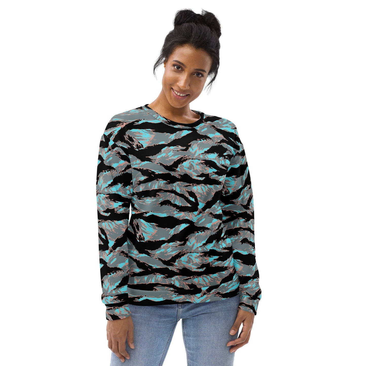 American Tiger Stripe Miami Urban CAMO Unisex Sweatshirt - Sweatshirts