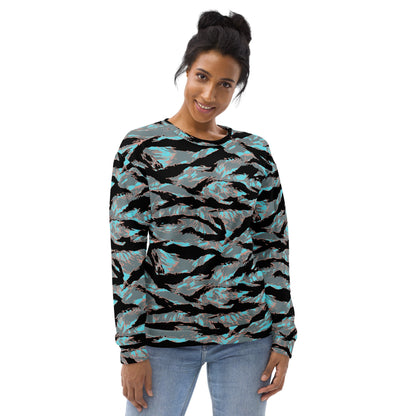 American Tiger Stripe Miami Urban CAMO Unisex Sweatshirt - Sweatshirts
