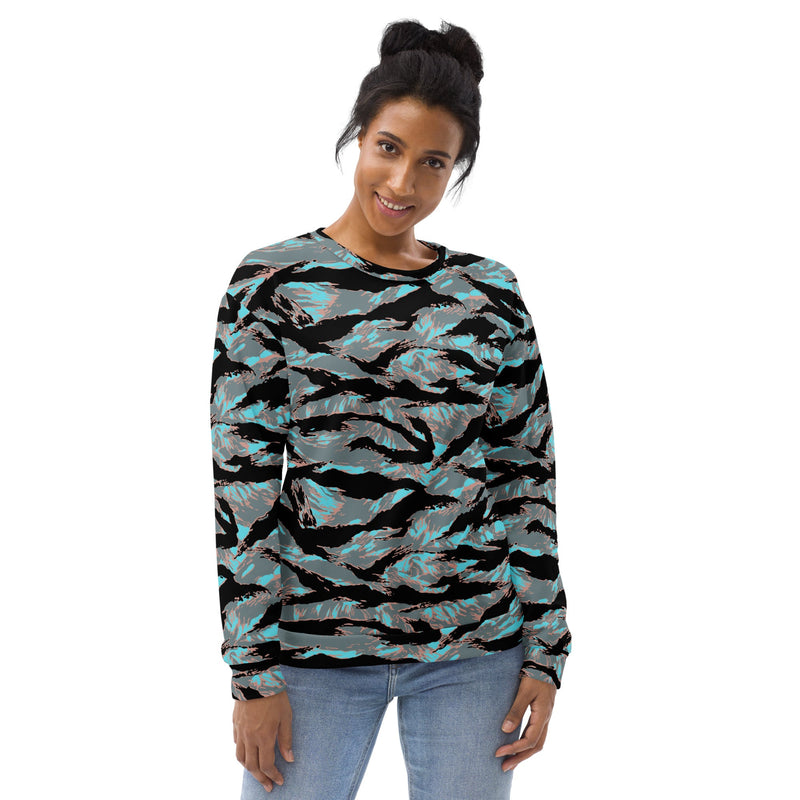 Tiger Stripe Miami Urban CAMO Unisex Sweatshirt