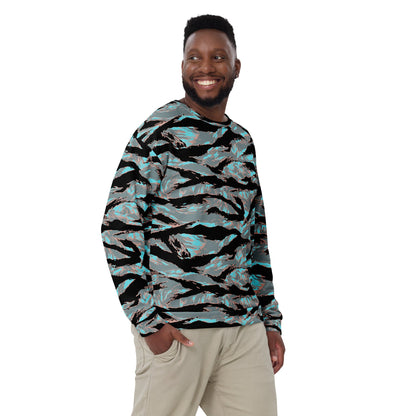 American Tiger Stripe Miami Urban CAMO Unisex Sweatshirt - Sweatshirts