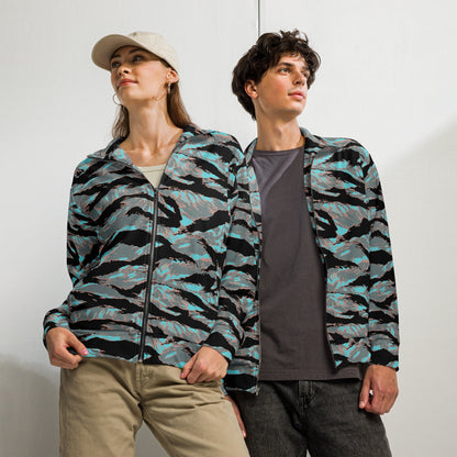 American Tiger Stripe Miami Urban CAMO Unisex track jacket - 2XS - Track Jackets