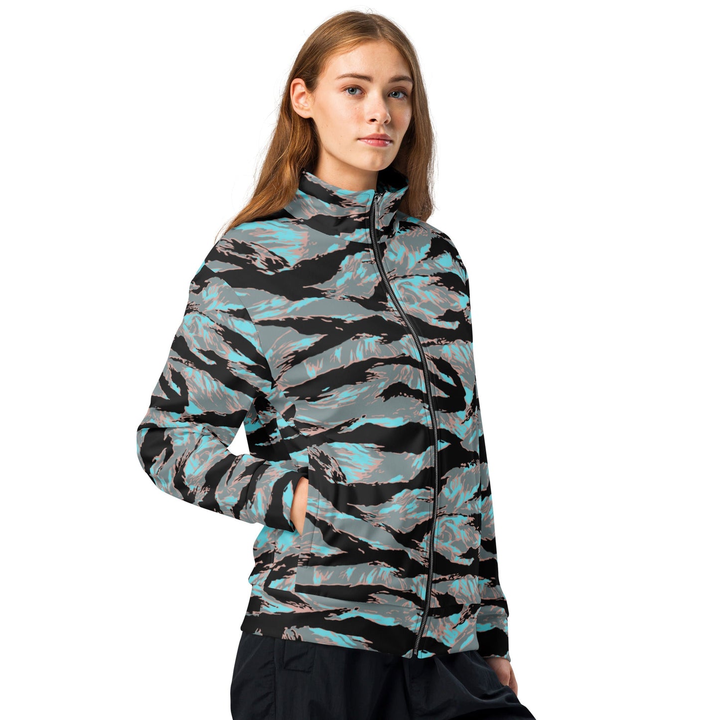American Tiger Stripe Miami Urban CAMO Unisex track jacket - Track Jackets