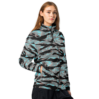 American Tiger Stripe Miami Urban CAMO Unisex track jacket - Track Jackets