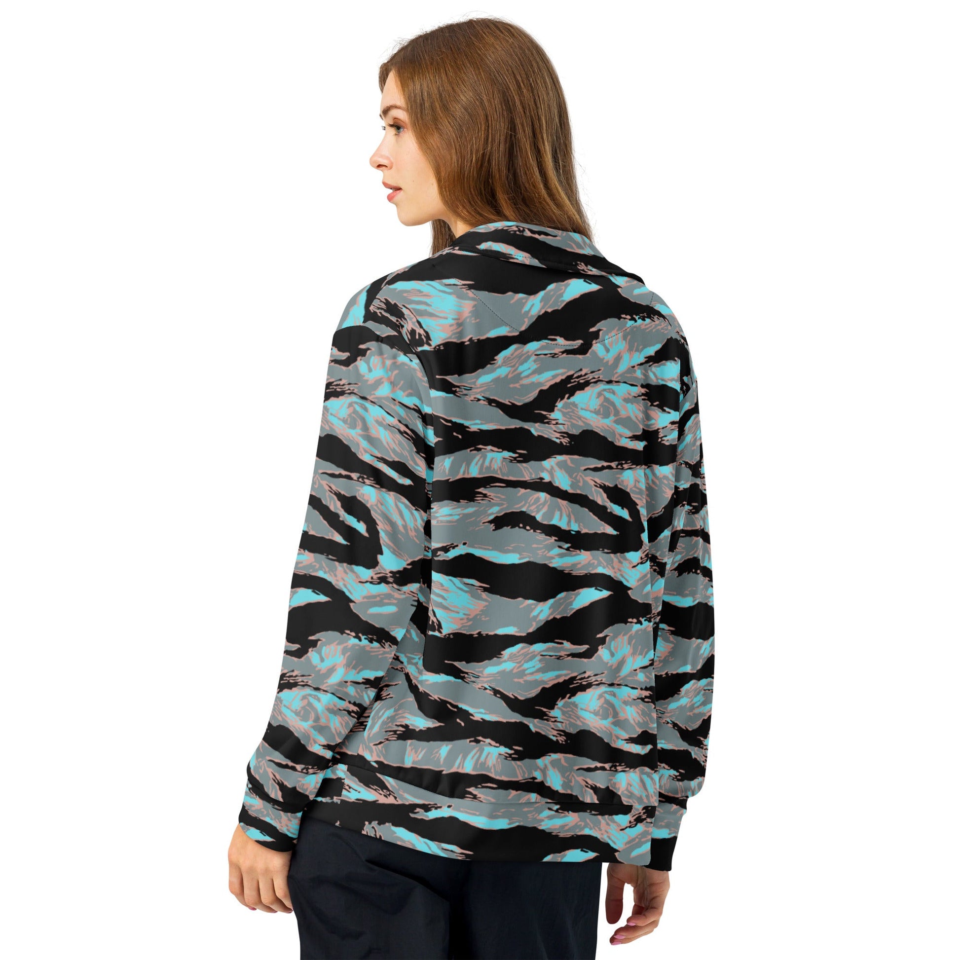 American Tiger Stripe Miami Urban CAMO Unisex track jacket - Track Jackets