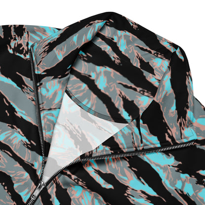 American Tiger Stripe Miami Urban CAMO Unisex track jacket - Track Jackets