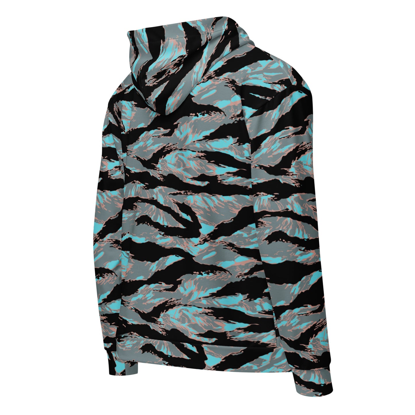 American Tiger Stripe Miami Urban CAMO Unisex zip hoodie - Zip Hoodies