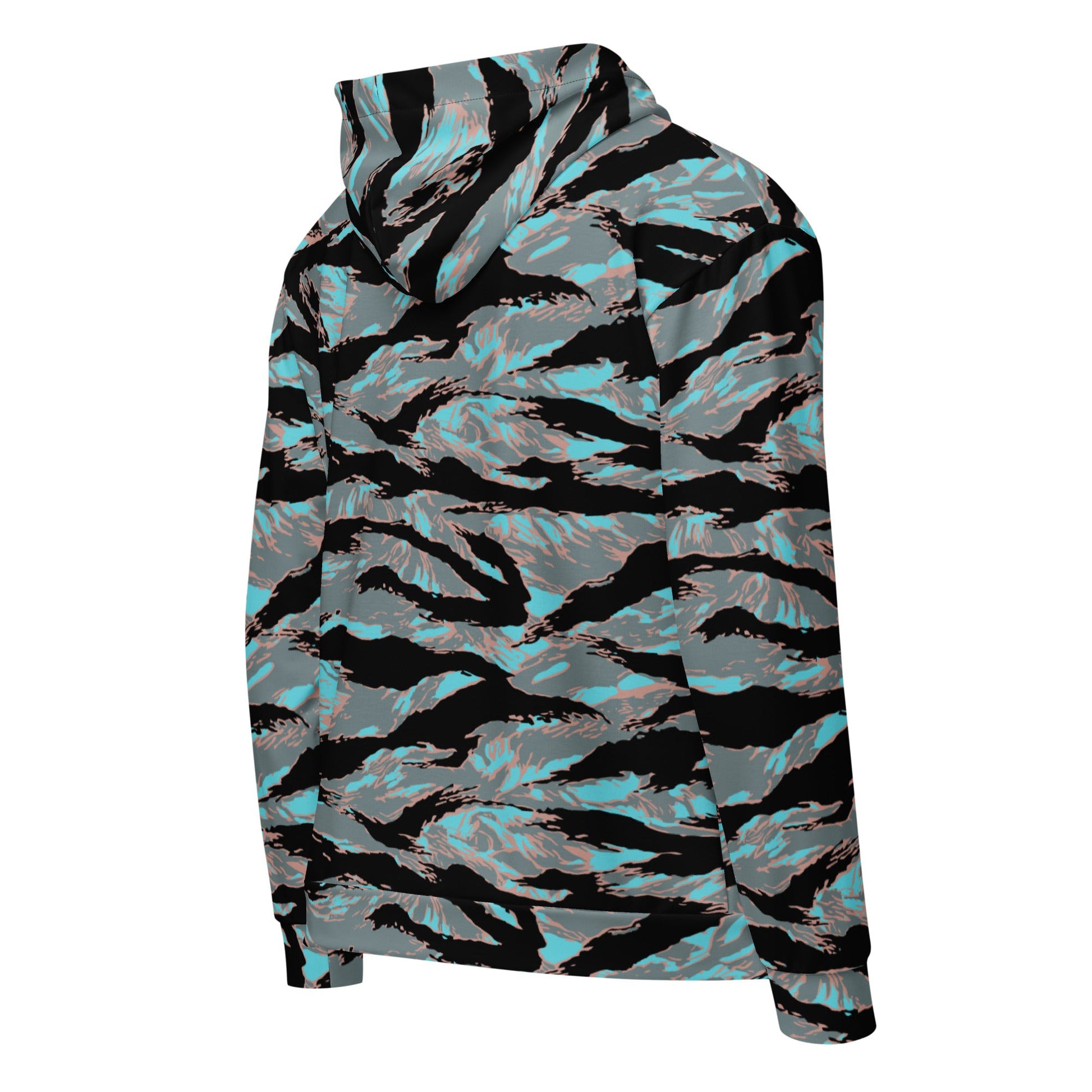 American Tiger Stripe Miami Urban CAMO Unisex zip hoodie - Zip Hoodies