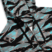 Tiger Stripe Miami Urban CAMO Unisex Zip Hoodie