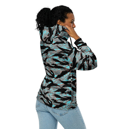American Tiger Stripe Miami Urban CAMO Unisex zip hoodie - Zip Hoodies