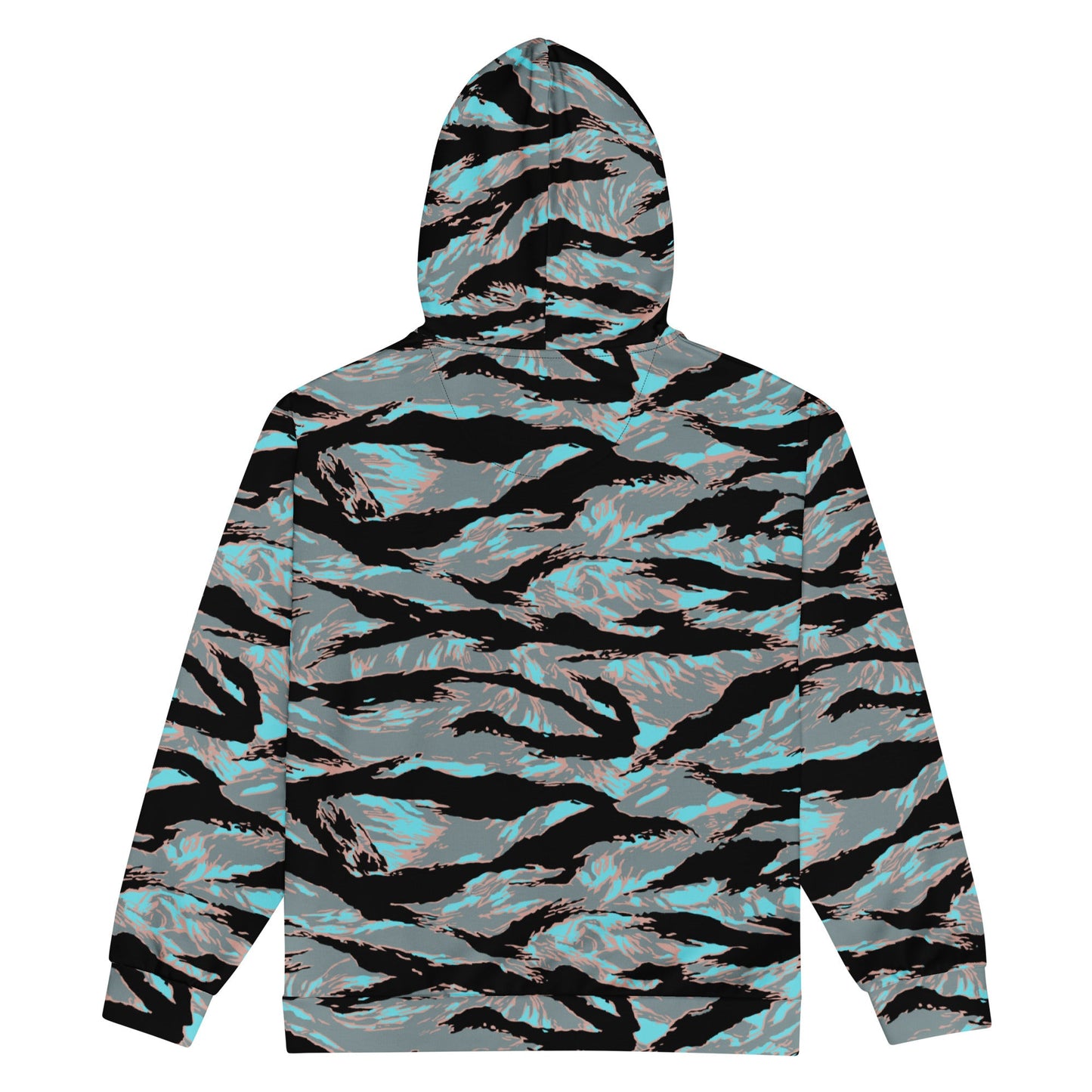 American Tiger Stripe Miami Urban CAMO Unisex zip hoodie - Zip Hoodies