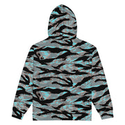 Tiger Stripe Miami Urban CAMO Unisex Zip Hoodie