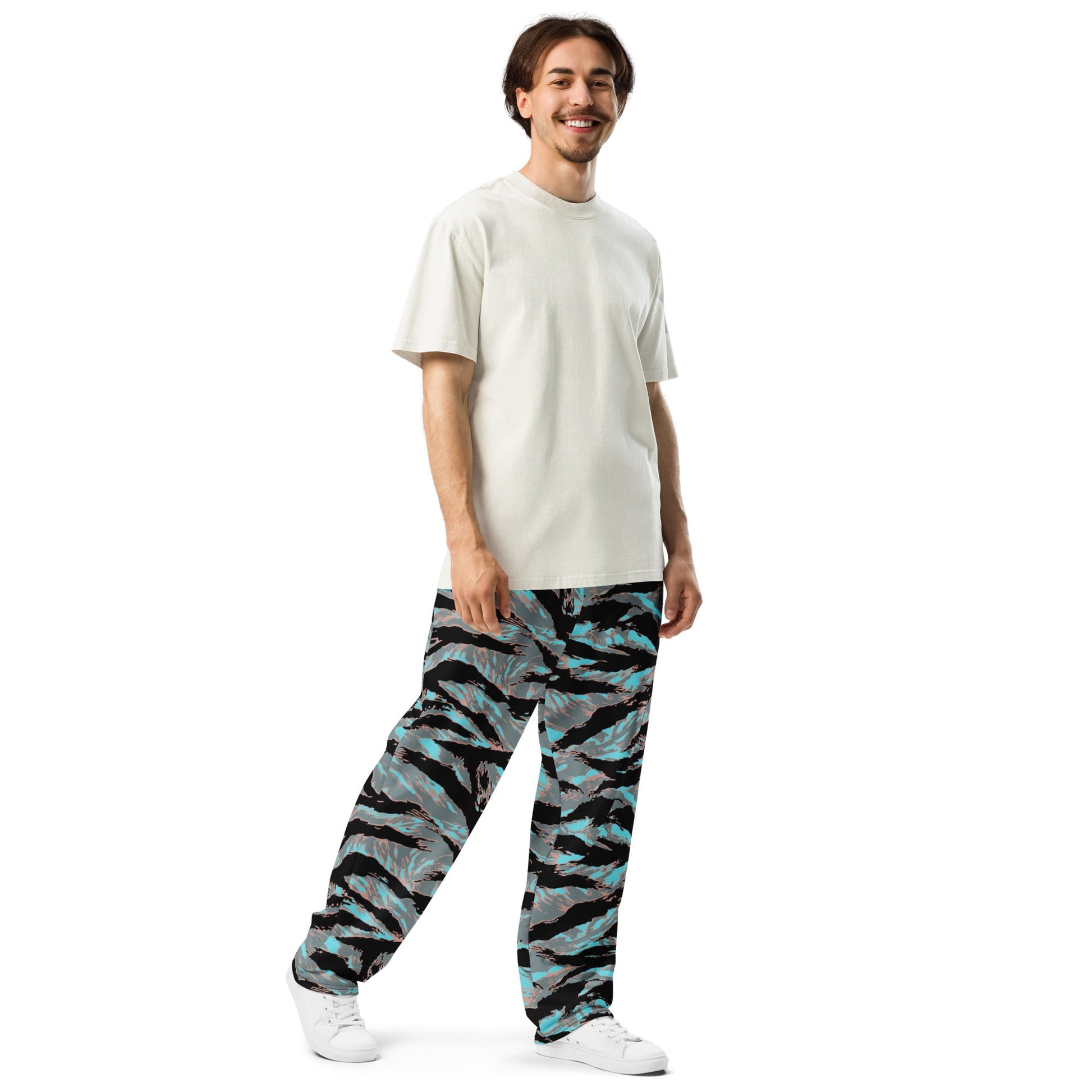 American Tiger Stripe Miami Urban CAMO Wide-leg joggers - Joggers
