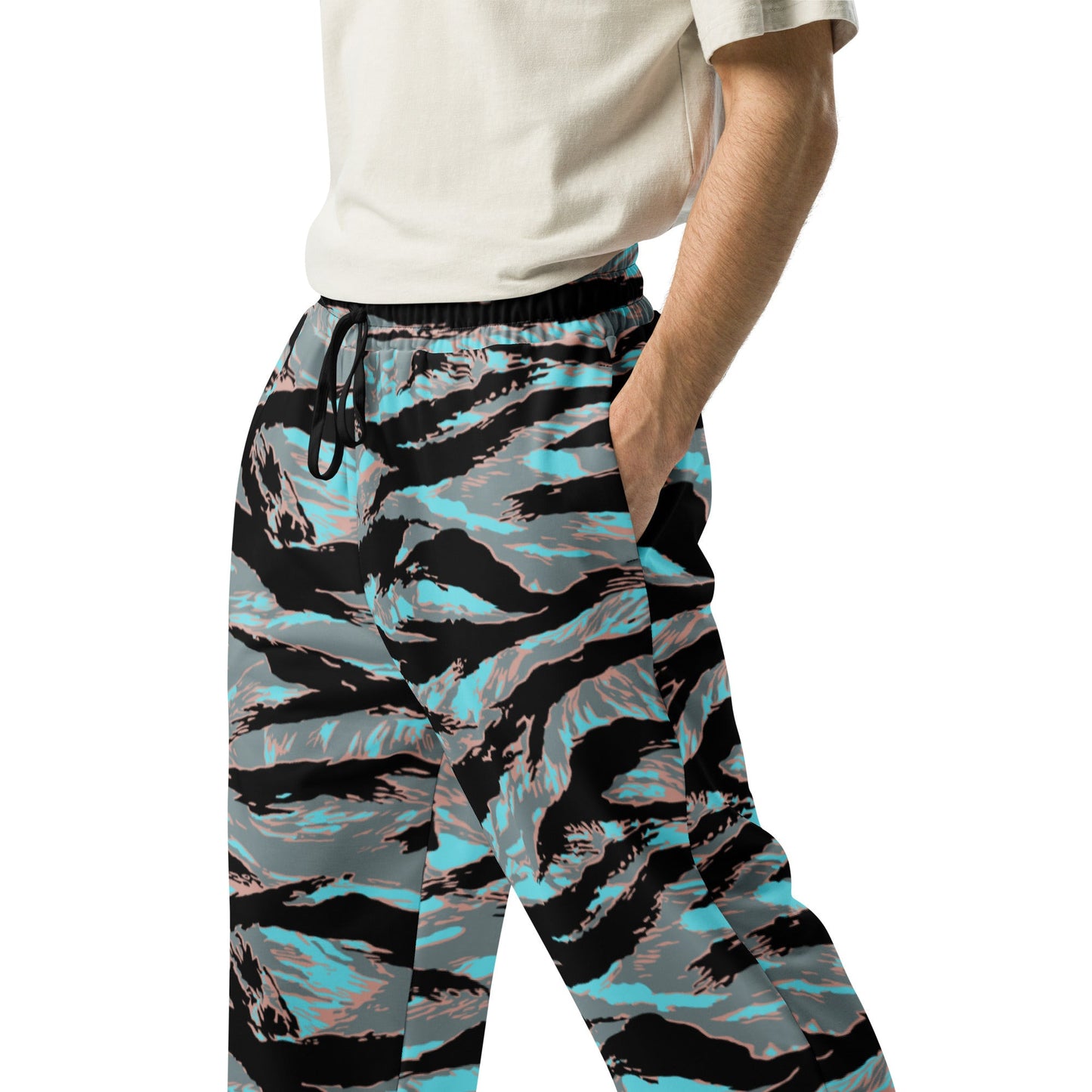 American Tiger Stripe Miami Urban CAMO Wide-leg joggers - Joggers