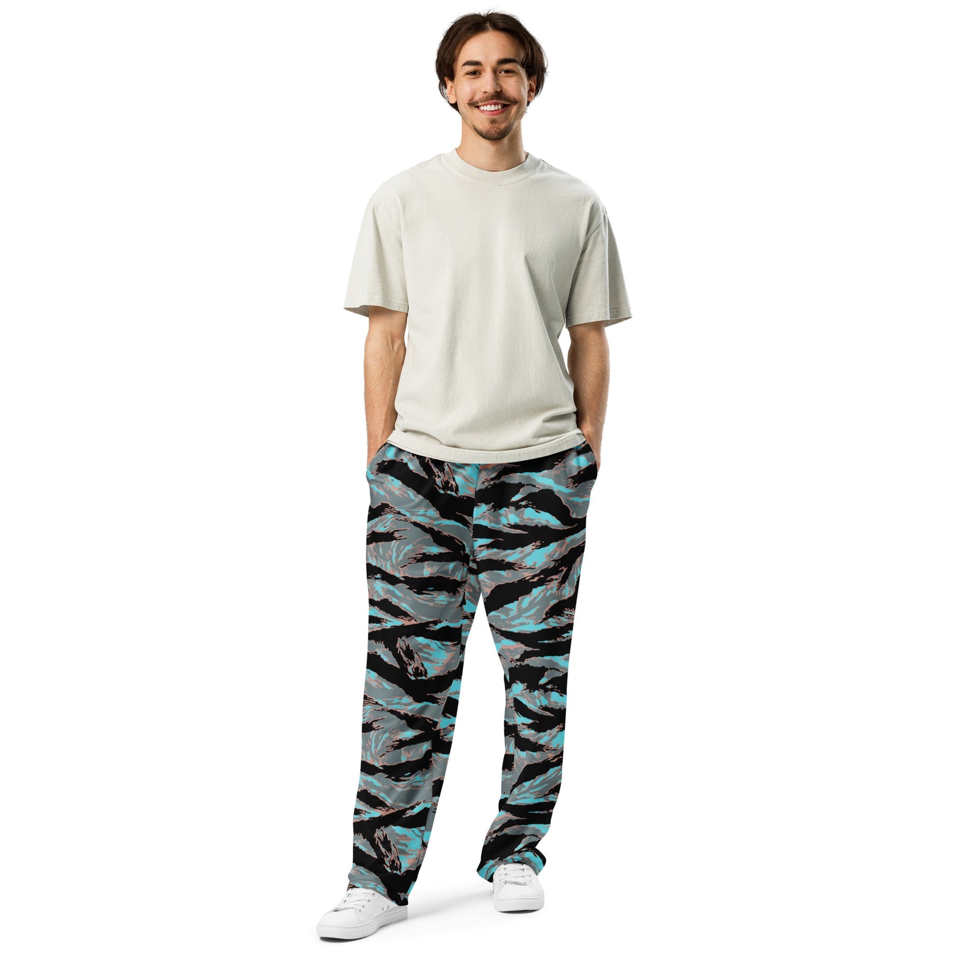American Tiger Stripe Miami Urban CAMO Wide-leg joggers - Joggers