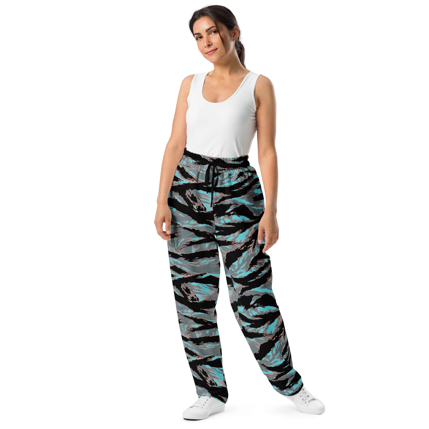American Tiger Stripe Miami Urban CAMO Wide-leg joggers - Joggers
