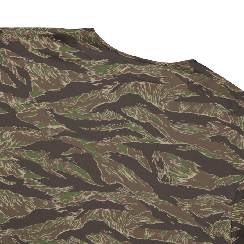Tiger Stripe Multi-terrain CAMO Unisex Baseball Jersey