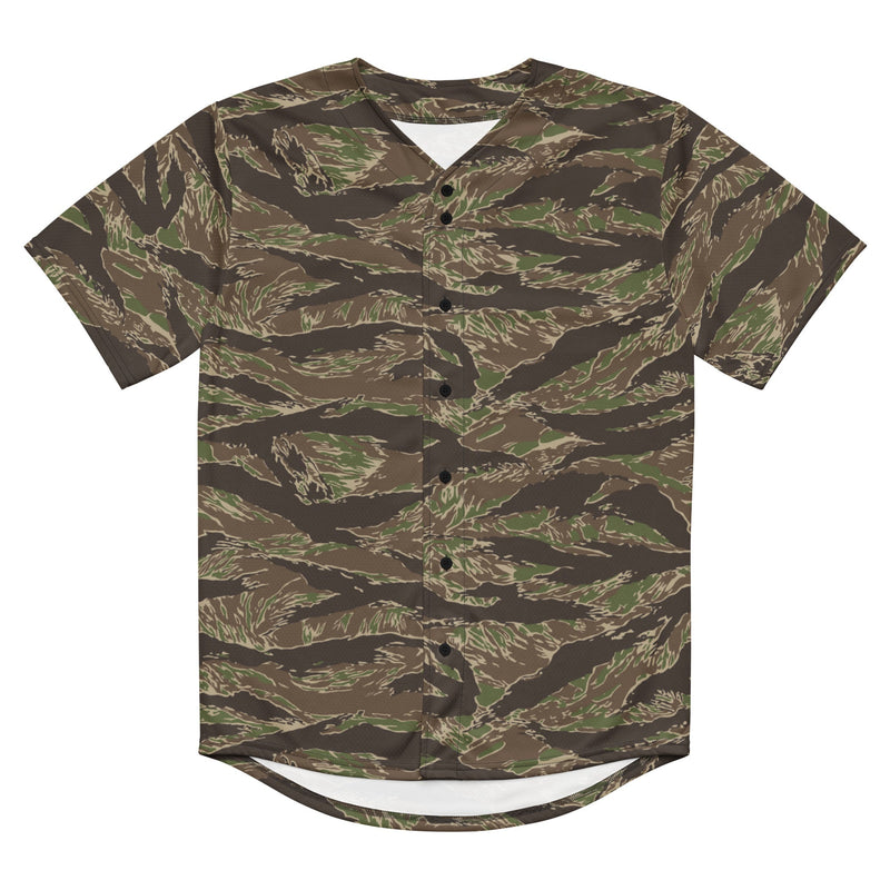Tiger Stripe Multi-terrain CAMO Unisex Baseball Jersey