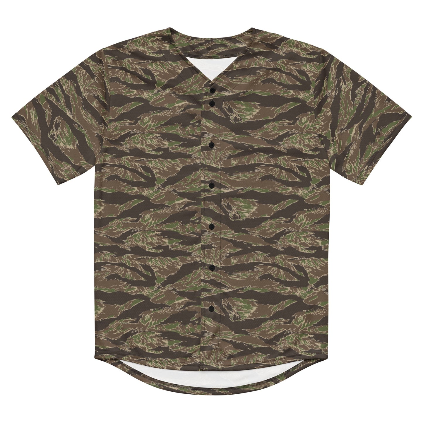 American Tiger Stripe Multi-terrain CAMO baseball jersey - Baseball Jerseys