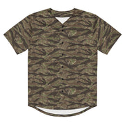 Tiger Stripe Multi-terrain CAMO Unisex Baseball Jersey