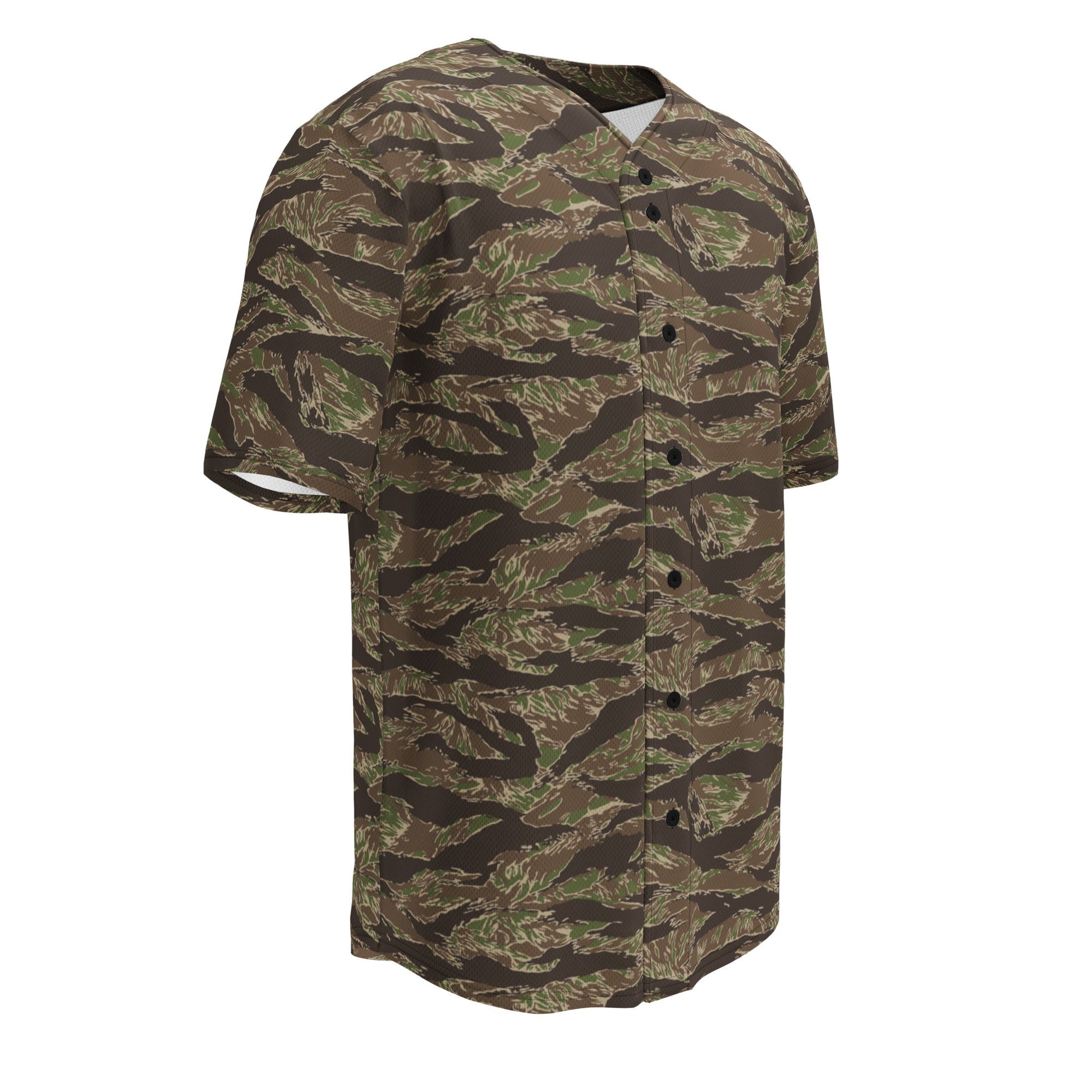 American Tiger Stripe Multi-terrain CAMO baseball jersey - Baseball Jerseys