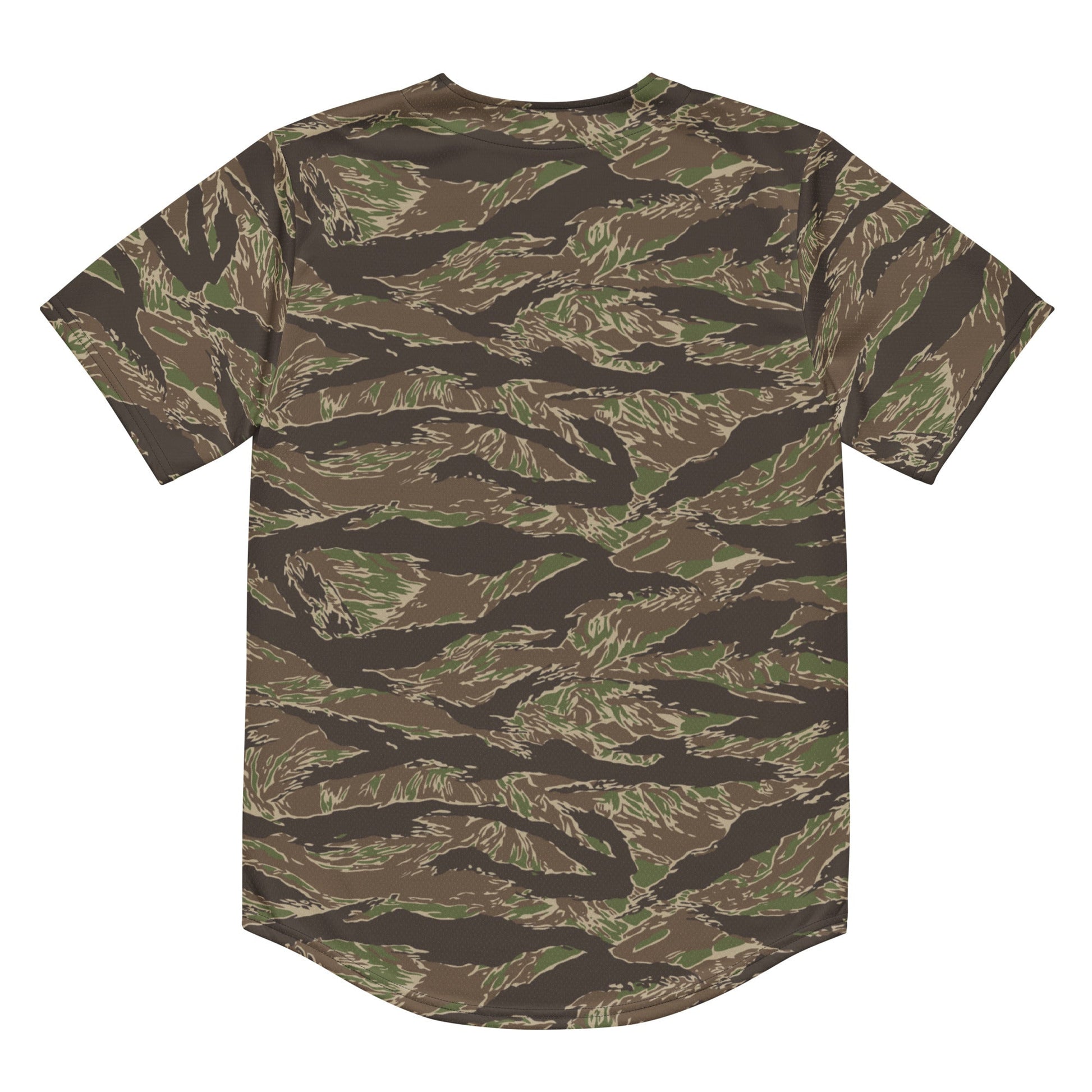American Tiger Stripe Multi-terrain CAMO baseball jersey - Baseball Jerseys