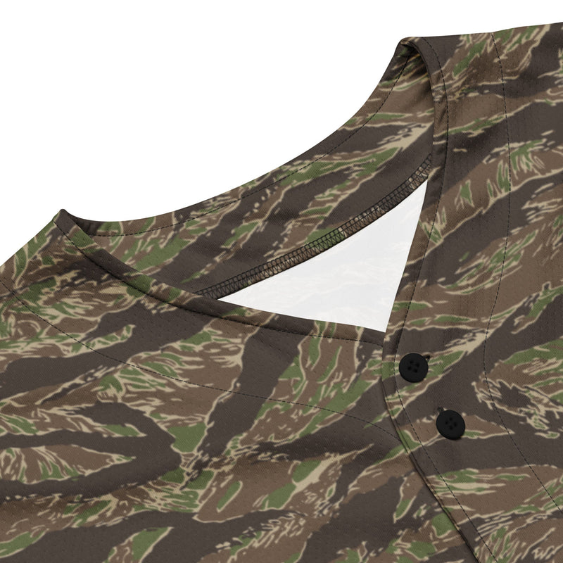 Tiger Stripe Multi-terrain CAMO Unisex Baseball Jersey