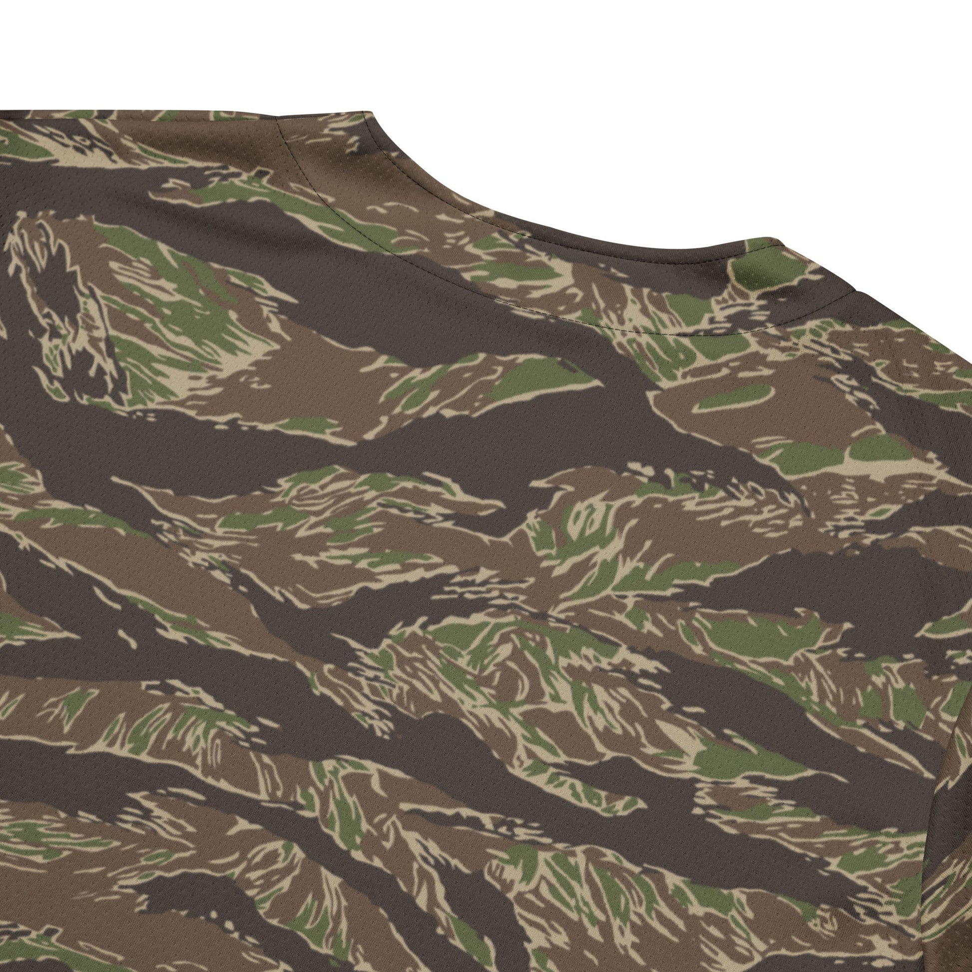 American Tiger Stripe Multi-terrain CAMO baseball jersey - Baseball Jerseys