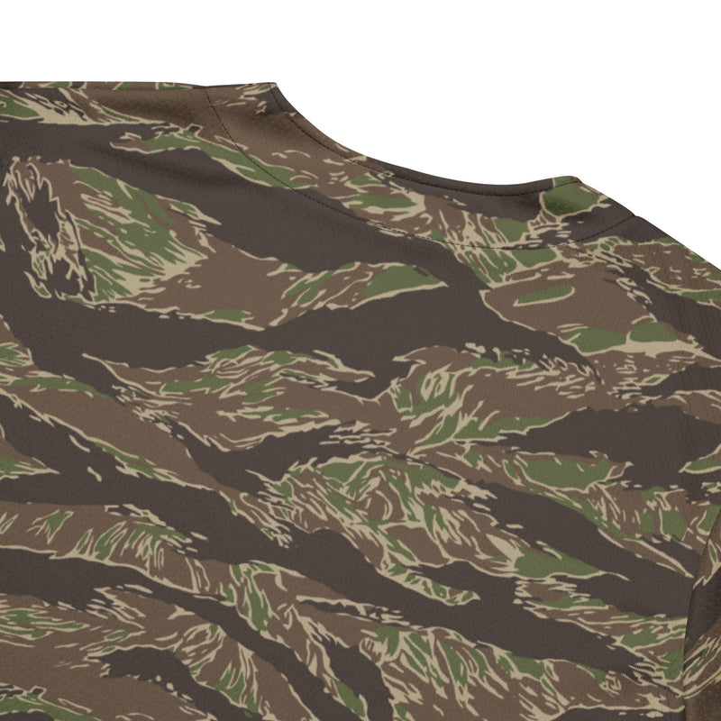 Tiger Stripe Multi-terrain CAMO Unisex Baseball Jersey