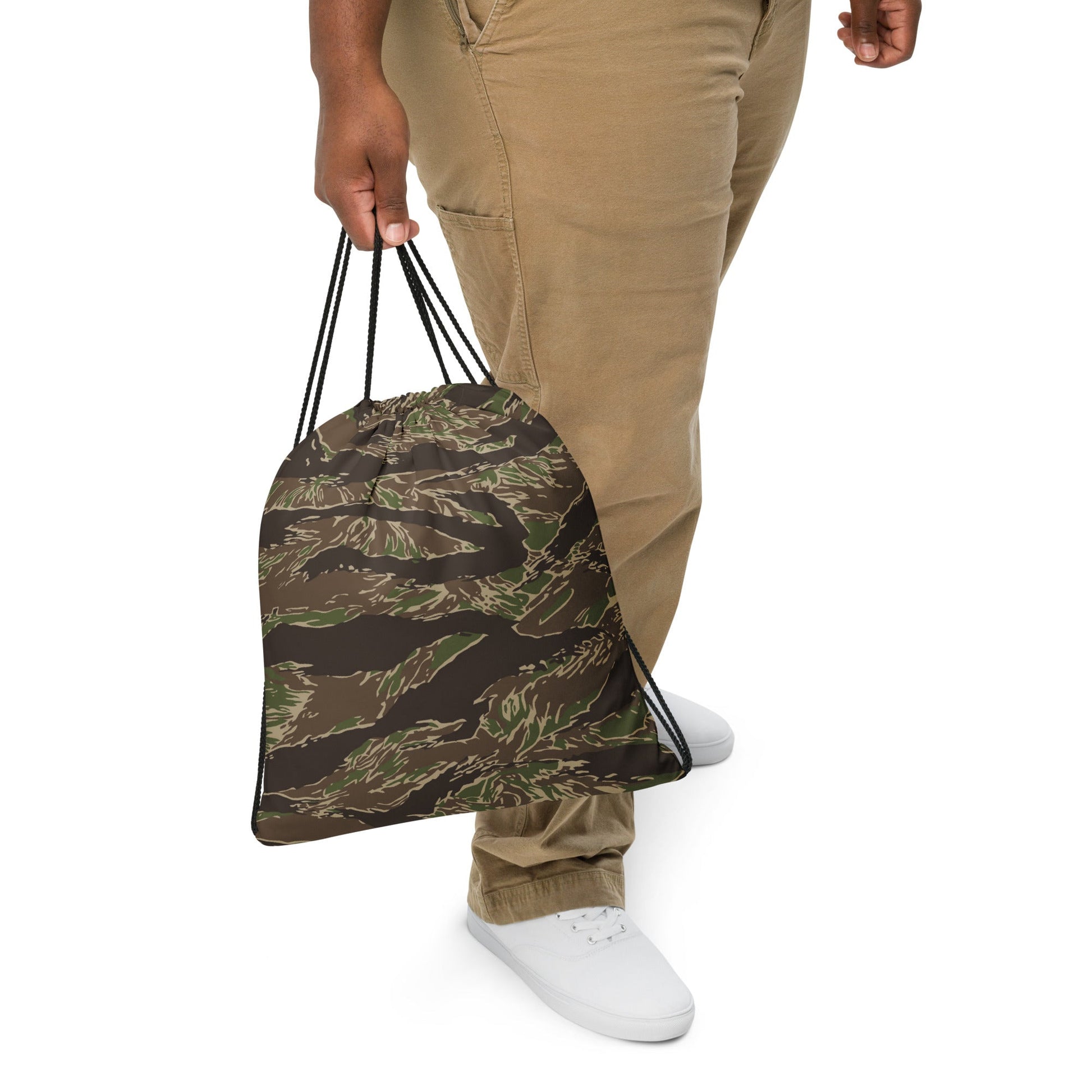 American Tiger Stripe Multi-terrain CAMO Drawstring Bag - Bags