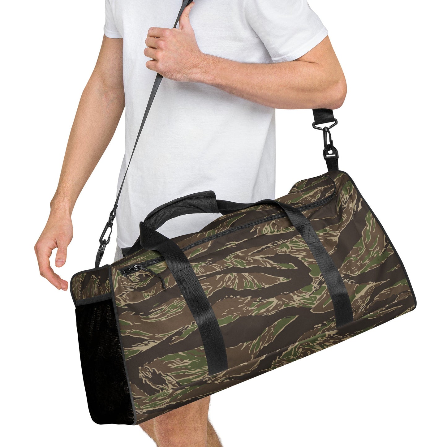 American Tiger Stripe Multi-terrain CAMO Duffle Bag
