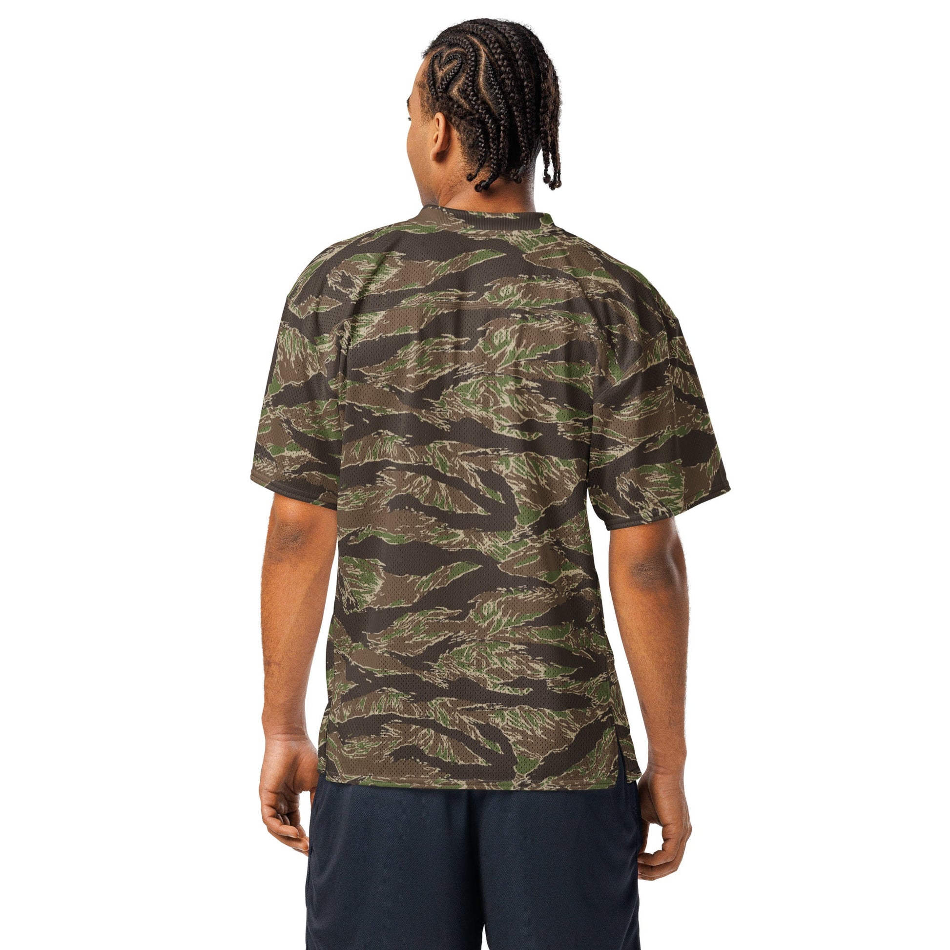 American Tiger Stripe Multi-terrain CAMO football jersey - Football Jersey