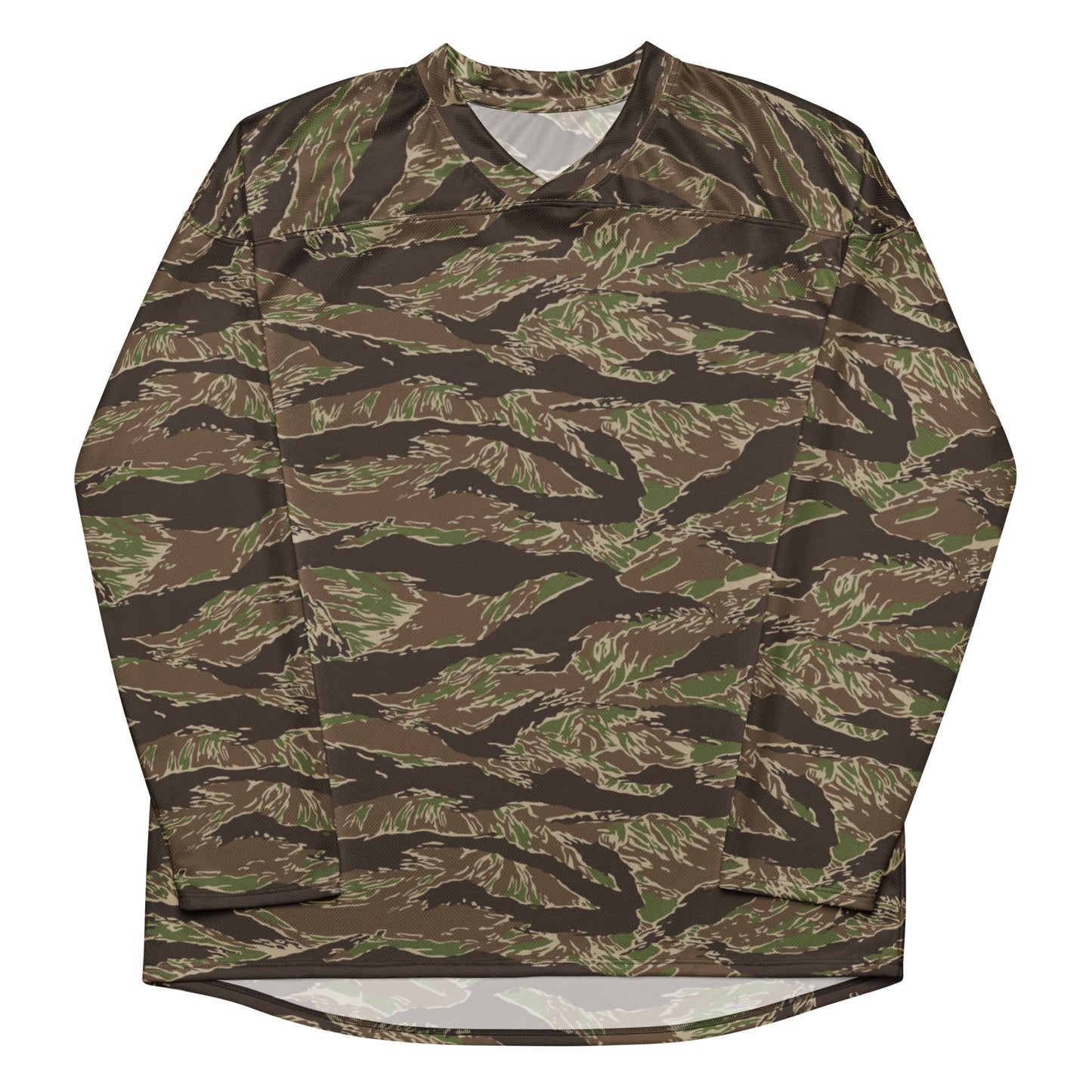 American Tiger Stripe Multi-terrain CAMO hockey fan jersey - Hockey Jerseys