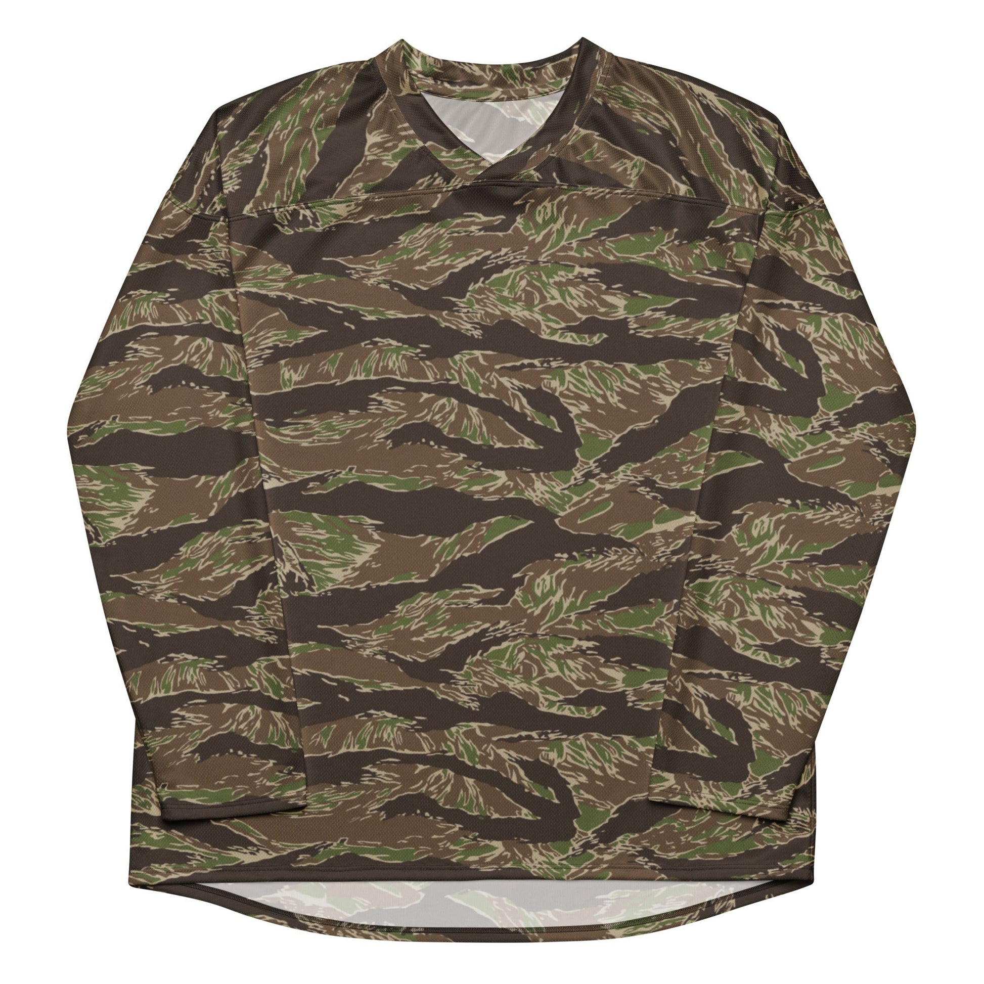 American Tiger Stripe Multi-terrain CAMO hockey fan jersey - Hockey Jerseys