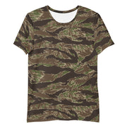 Tiger Stripe Multi-terrain CAMO Mens Athletic T-Shirt - Shirt