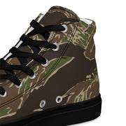 Tiger Stripe Multi-terrain CAMO Mens High-Top Canvas Shoes
