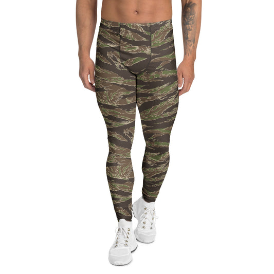 American Tiger Stripe Multi-terrain CAMO Mens Leggings - XS