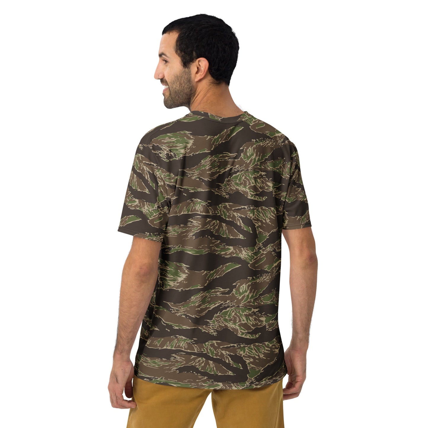 American Tiger Stripe Multi-terrain CAMO Mens t-shirt - T-Shirts