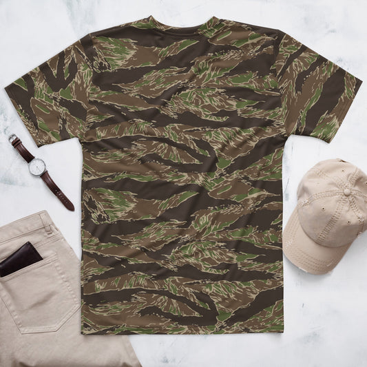 American Tiger Stripe Multi-terrain CAMO Mens t-shirt - T-Shirts