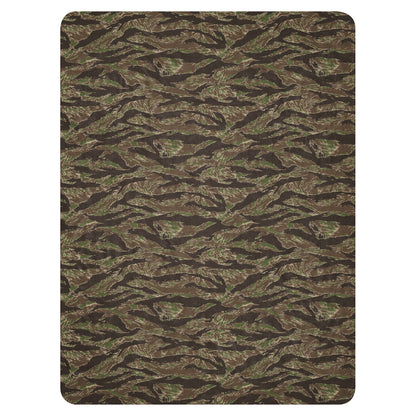 American Tiger Stripe Multi-terrain CAMO Sherpa Blanket