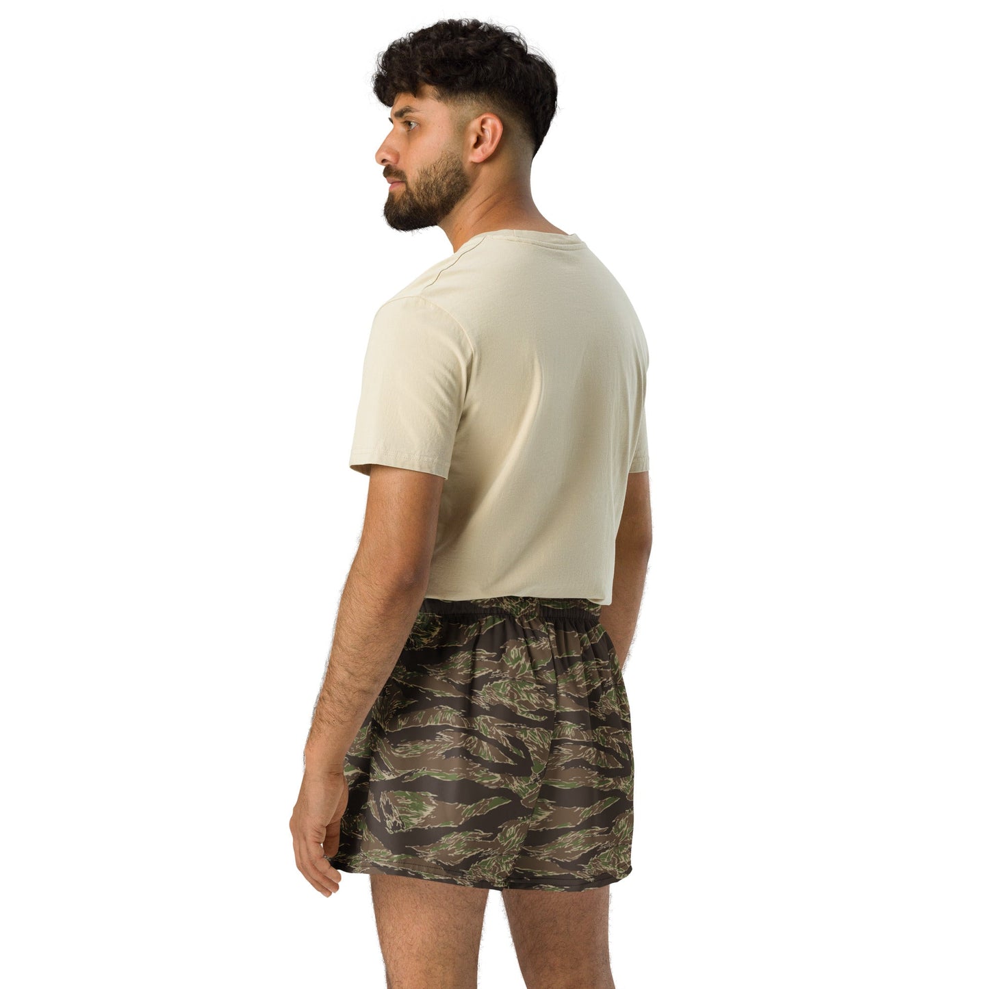 American Tiger Stripe Multi-terrain CAMO Unisex Athletic Shorts