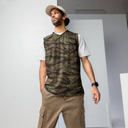 Tiger Stripe Multi-terrain CAMO Unisex Basketball Jersey - 2XS