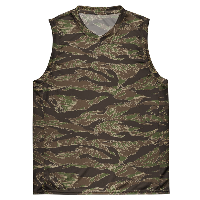 Tiger Stripe Multi-terrain CAMO Unisex Basketball Jersey