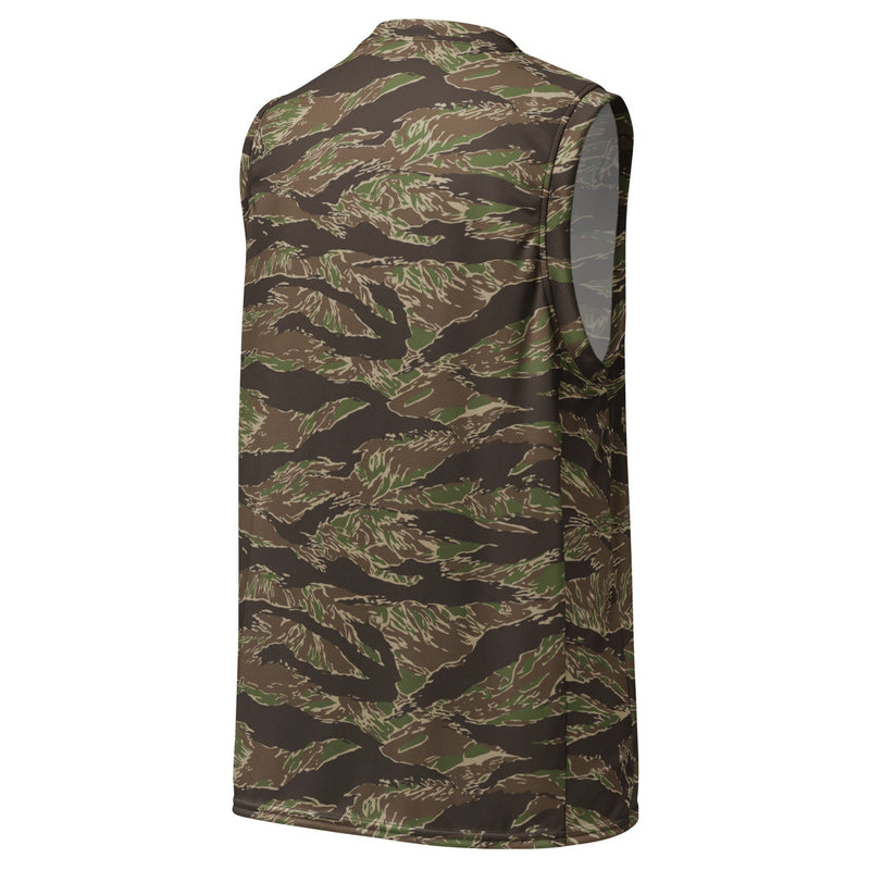 Tiger Stripe Multi-terrain CAMO Unisex Basketball Jersey