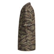 Tiger Stripe Multi-terrain CAMO Unisex Short-Sleeve Button Shirt
