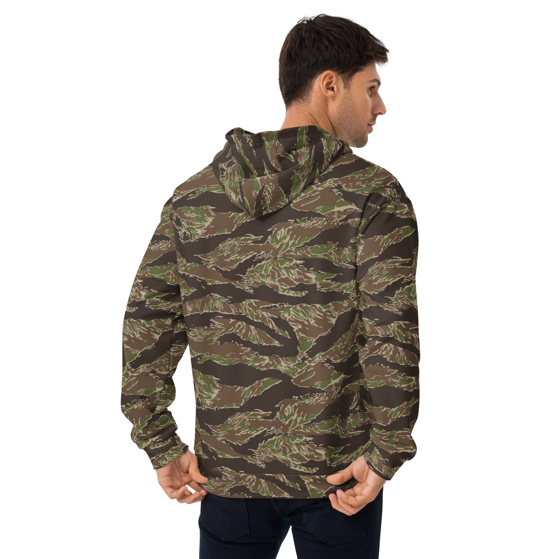 American Tiger Stripe Multi-terrain CAMO Unisex Hoodie - Hoodies