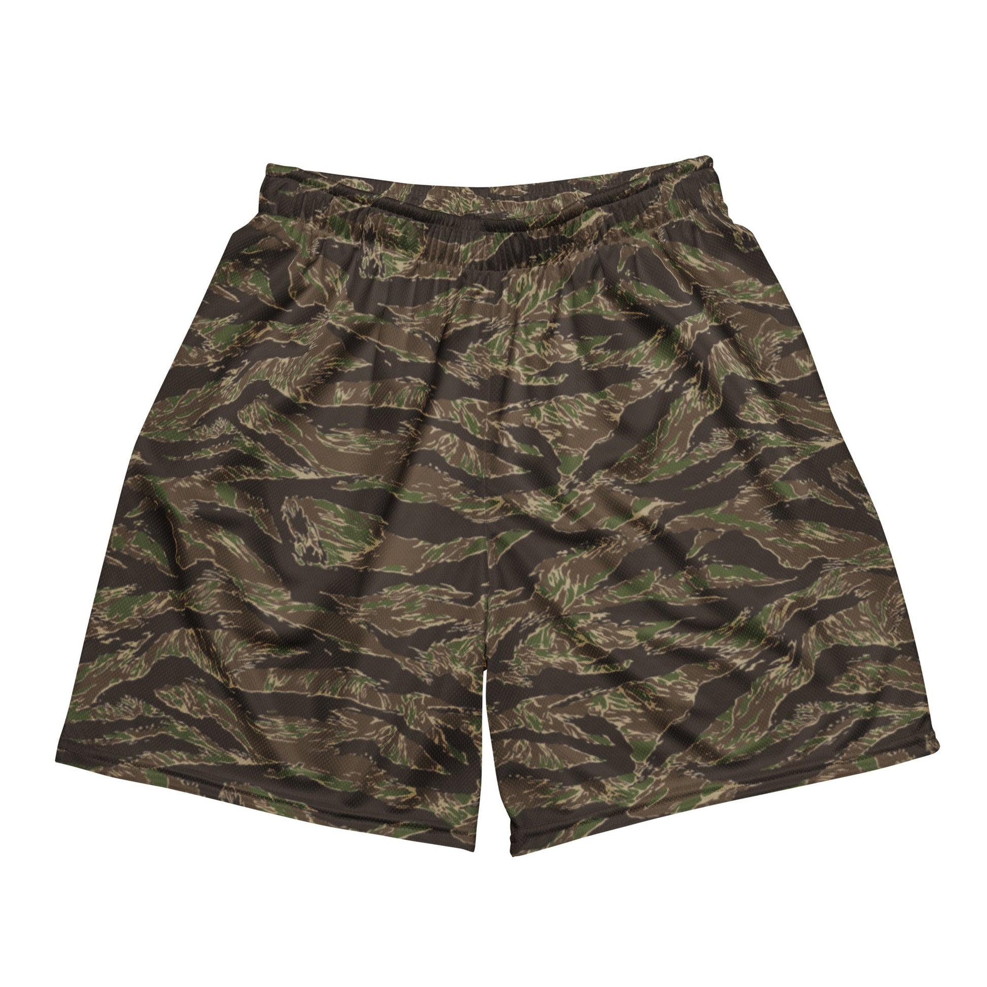 American Tiger Stripe Multi-terrain CAMO Unisex mesh shorts - 2XS - Mesh Shorts