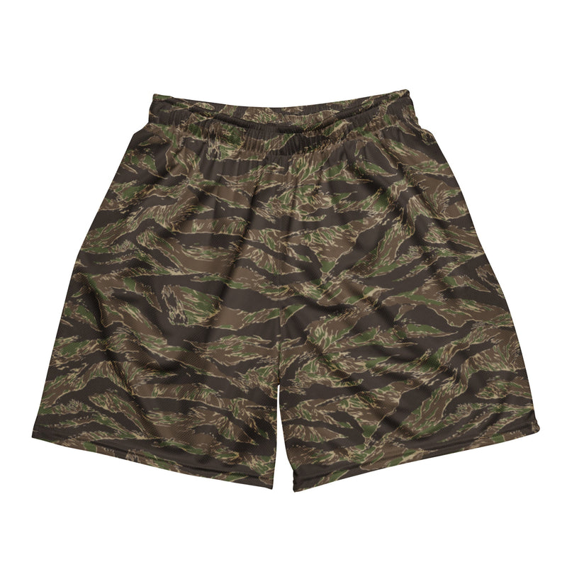 Tiger Stripe Multi-terrain CAMO Unisex Mesh Shorts - 2XS