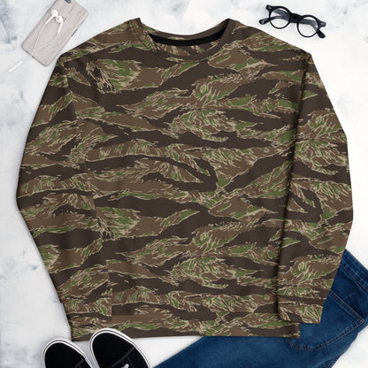 American Tiger Stripe Multi-terrain CAMO Unisex Sweatshirt - Sweatshirts